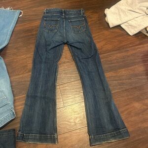 Kimes Ranch Dark Blue Jennifer Flare Jeans